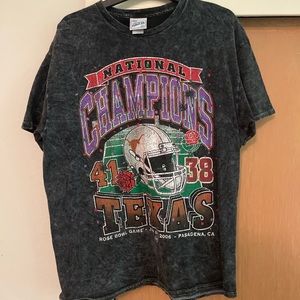 Vintage Texas Longhorns Rose Bowl T-shirt